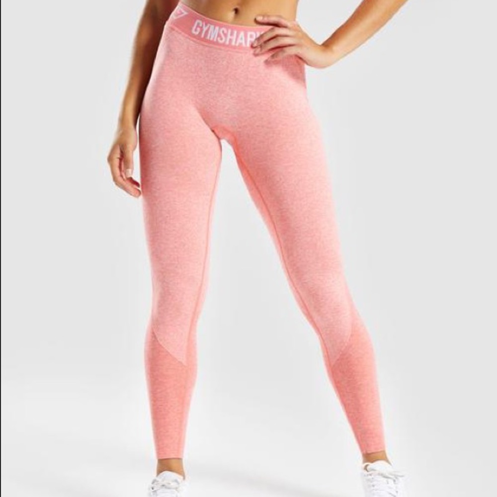 NWT Gymshark flex leggings - peach coral